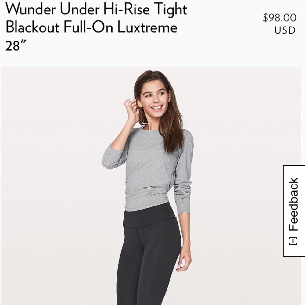 Wunder Under Lululemon leggings
